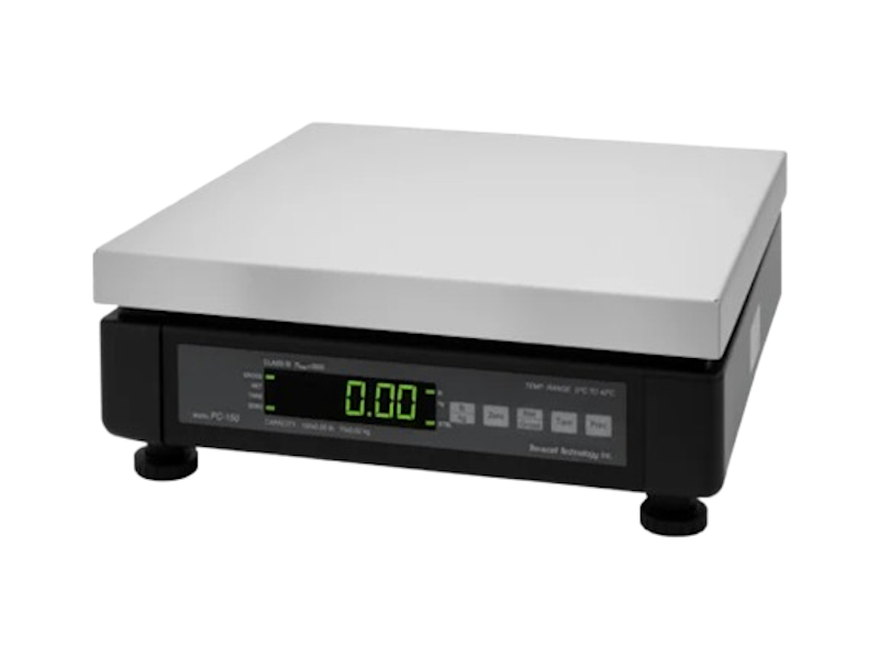 Transcell PC-150 (13x13 inch Platform, 150 lb) Stainless Steel Scale