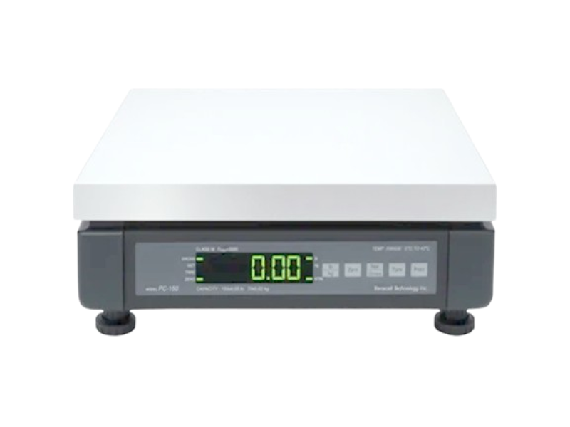 Transcell PC-150 (13x13 inch Platform, 150 lb) Stainless Steel Scale