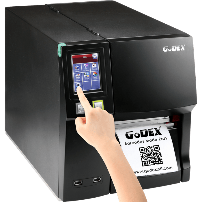 GXASページ GoDex ZX1600i (600dpi) — AMS Scales